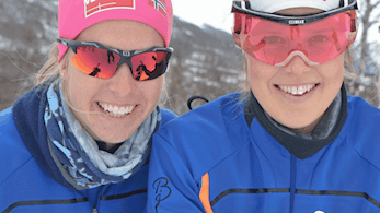 Skisøstre lystne på OL - Opp